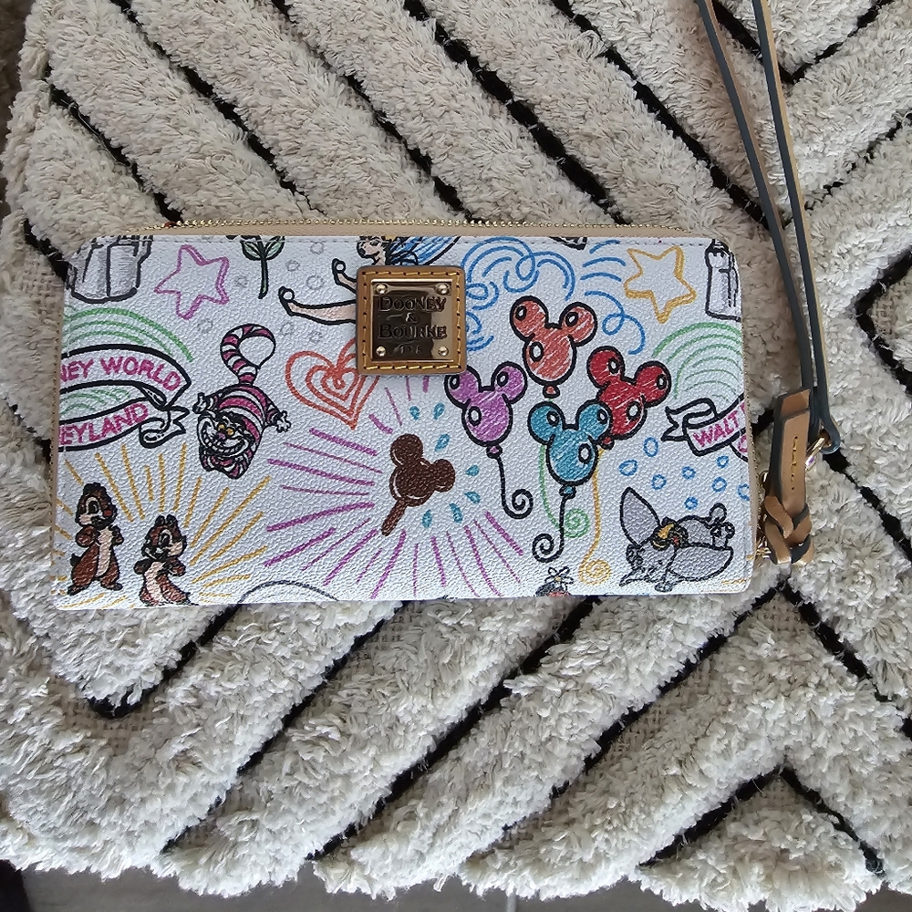 Dooney and Bourke Disney Sketch Wallet